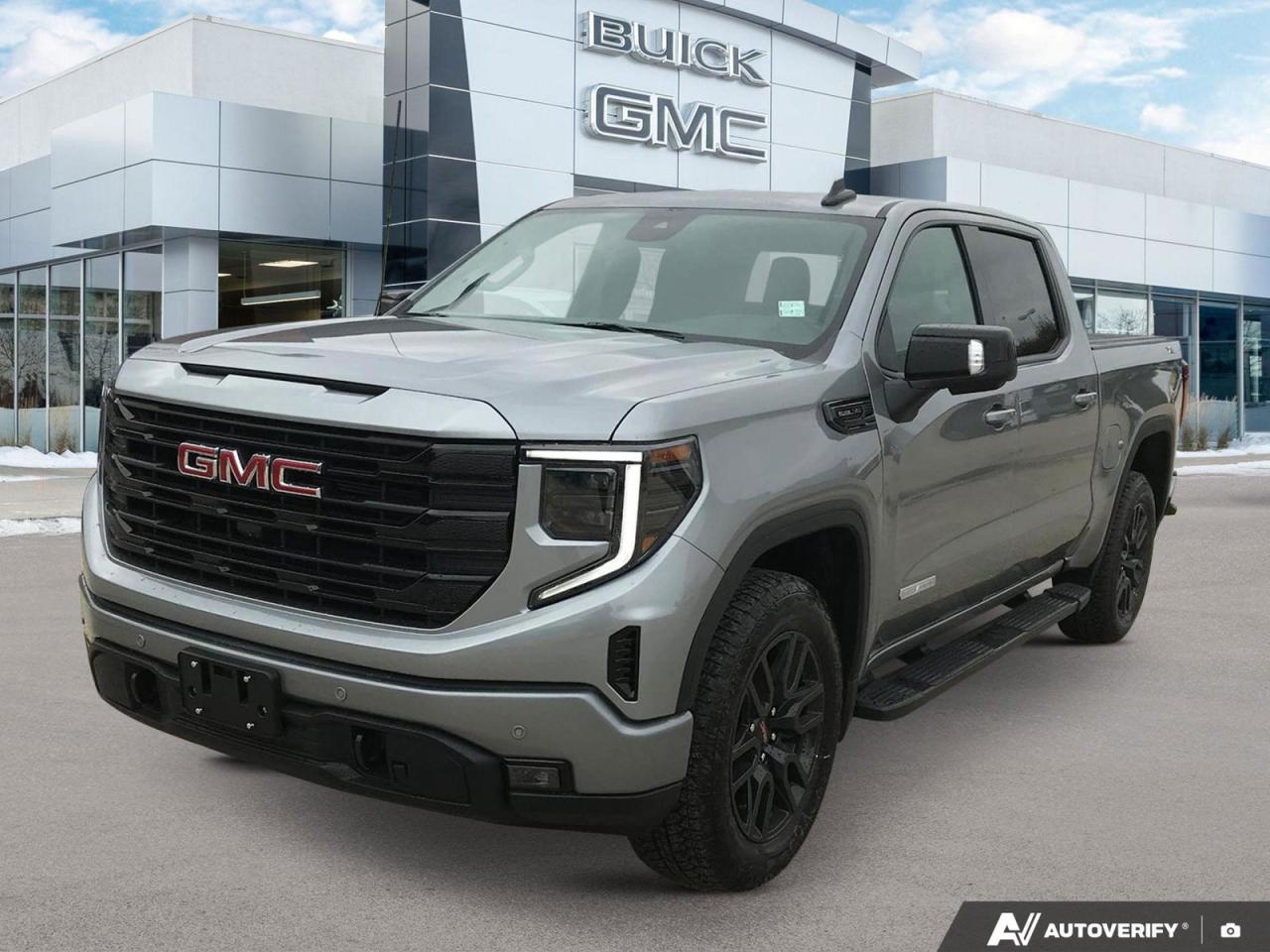 Price includes Added Accessories Plus Engine Block Heater | Preferred Package | Safety Plus Package | X31 Off-Road and Protection Package | 3 Years Sirius XM
Experience the future of truck design with the 2026 GMC Sierra 1500 Elevation. This cutting-edge vehicle combines power, technology, and comfort in a sleek package thats ready for any adventure.

- 5.3L 8-cylinder engine with 4-wheel drive capability
- Dual-zone automatic climate control for optimal comfort
- 10-way power driver seat with lumbar support
- Heated front seats and steering wheel for cold weather comfort
- Advanced safety features including StabiliTrak and multiple airbags
- LED fog lamps for improved visibility
- Wi-Fi Hotspot capability for on-the-go connectivity

Ready to experience the future of trucking? Reserve your 2026 GMC Sierra 1500 Elevation today or contact us to schedule a test drive. Our team at Birchwood Chevrolet Buick GMC is here to answer any questions and help you start your journey with this exceptional vehicle.
See three brands under one roof at Birchwood Chevrolet Buick GMC  the only place in Winnipeg where you can compare GMC, Chevrolet, and Buick all in one visit. Save yourself some time, see a great selection, and learn everything you need to know. 

Your Experience is Everything at Birchwood Chevrolet Buick GMC. 

Click, call (204) 837-5811, or visit Birchwood Chevrolet Buick GMC at the Birchwood Auto Park, 3965 Portage Avenue West at the Perimeter.

Dealer Permit #4240.
Dealer permit #4240