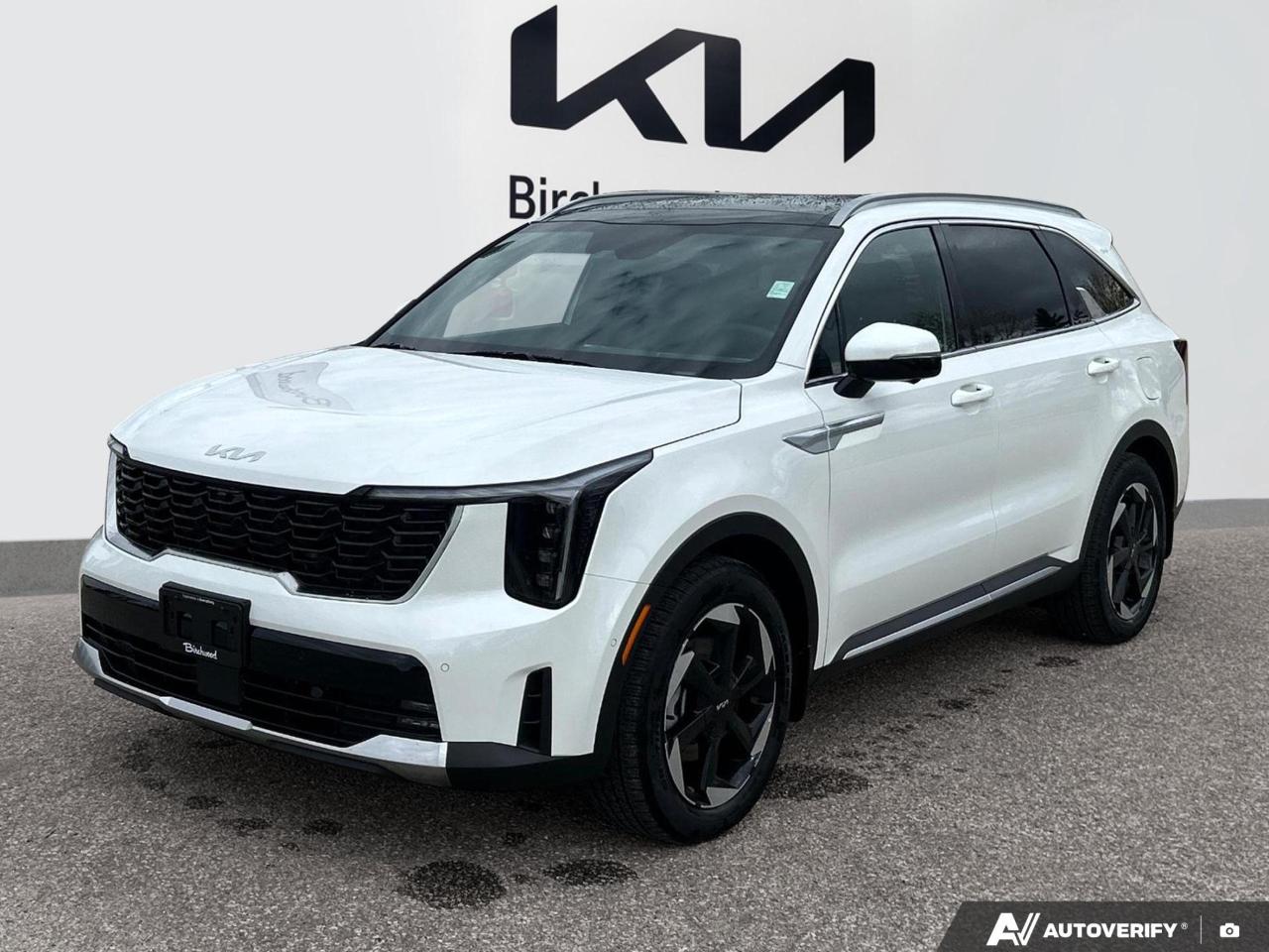 Experience the future of SUVs with the 2026 Kia Sorento PHEV SX! This cutting-edge plug-in hybrid offers the perfect blend of efficiency and performance, making it an ideal choice for eco-conscious families and tech enthusiasts alike.

- Snow White Pearl exterior with sleek Black Leather interior
- Advanced 1.6L 4-cylinder engine with AWD capability
- Impressive fuel economy: 6.9 Le/100 km highway, 7.2 Le/100 km city
- Spacious 6-passenger seating for family comfort
- Clearance pricing for exceptional value
- Like-new condition with only 27 km on the odometer
- Automatic transmission for smooth, effortless driving

Dont miss this opportunity to own a virtually new, eco-friendly SUV at a clearance price. Visit Birchwood Kia West today to reserve your 2026 Sorento PHEV SX or start your purchase process online. Our team is ready to answer any questions and arrange a test drive to help you experience the future of driving firsthand. Your next adventure in sustainable luxury awaits!
ADDITIONAL ACCESSORIES INCLUDED: 

*Kia Genuine All-Weather Floor Mats
*Premium DEFA Block Heater
*Kia Genuine Wheel Locks
*Kia Genuine Touch-Up Paint

You might qualify for additional savings on your purchase! Ask us about our:

$500 Grad Program
$750 Mobility Assistance Program
$500 Military Benefit
1% Loyalty Rate Reduction 

FIND MORE INFORMATION AND VIEW MORE OPTIONS

*Visit us! Birchwood Kia West in the Birchwood Auto Park. Portage Ave & The Perimeter!
*Visit www.birchwoodkiawest.ca
*Contact our sales department at (204) 888-4542

*Whenever possible, the vehicle photos shown are of the ACTUAL vehicle. This provides the best online shopping experience for our valued customers.
*Price includes all options, fees, and levies. No additional charges are applied.
*Additional fees may apply to select finance and lease options. 
*Dealer Permit #4302
Dealer permit #4302