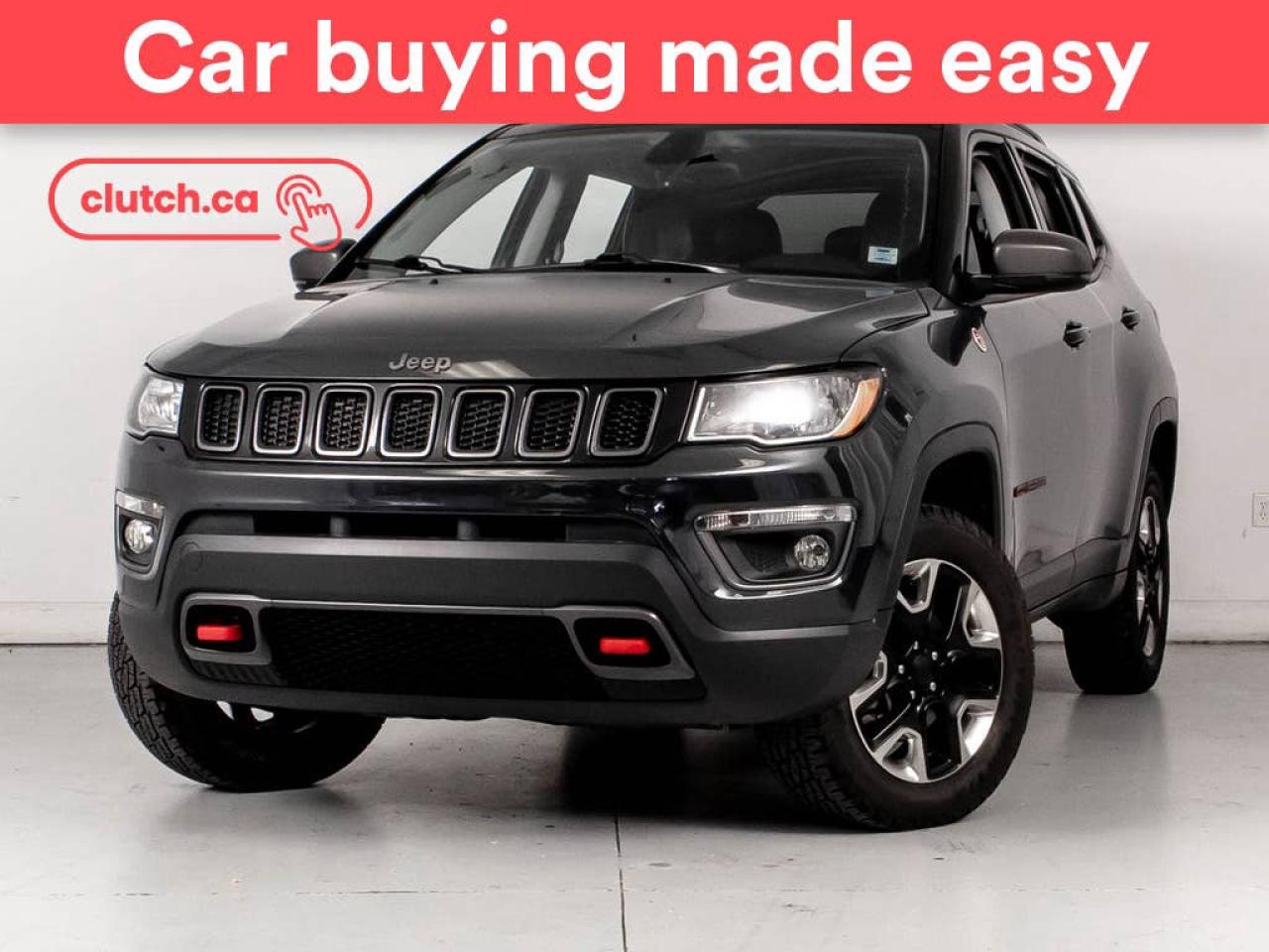 Used 2018 Jeep Compass Trailhawk 4x4 w/ Rearview Cam, Heated Seats, Bluetooth for sale in Bedford, NS