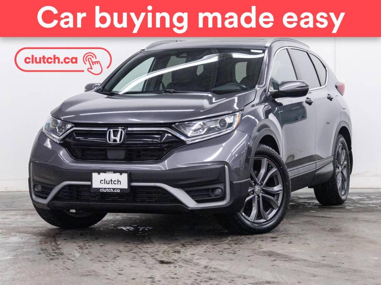Used 2021 Honda CR-V Sport AWD w/ Apple CarPlay & Android Auto, Front Heated Seats, Rearview Cam for sale in Toronto, ON