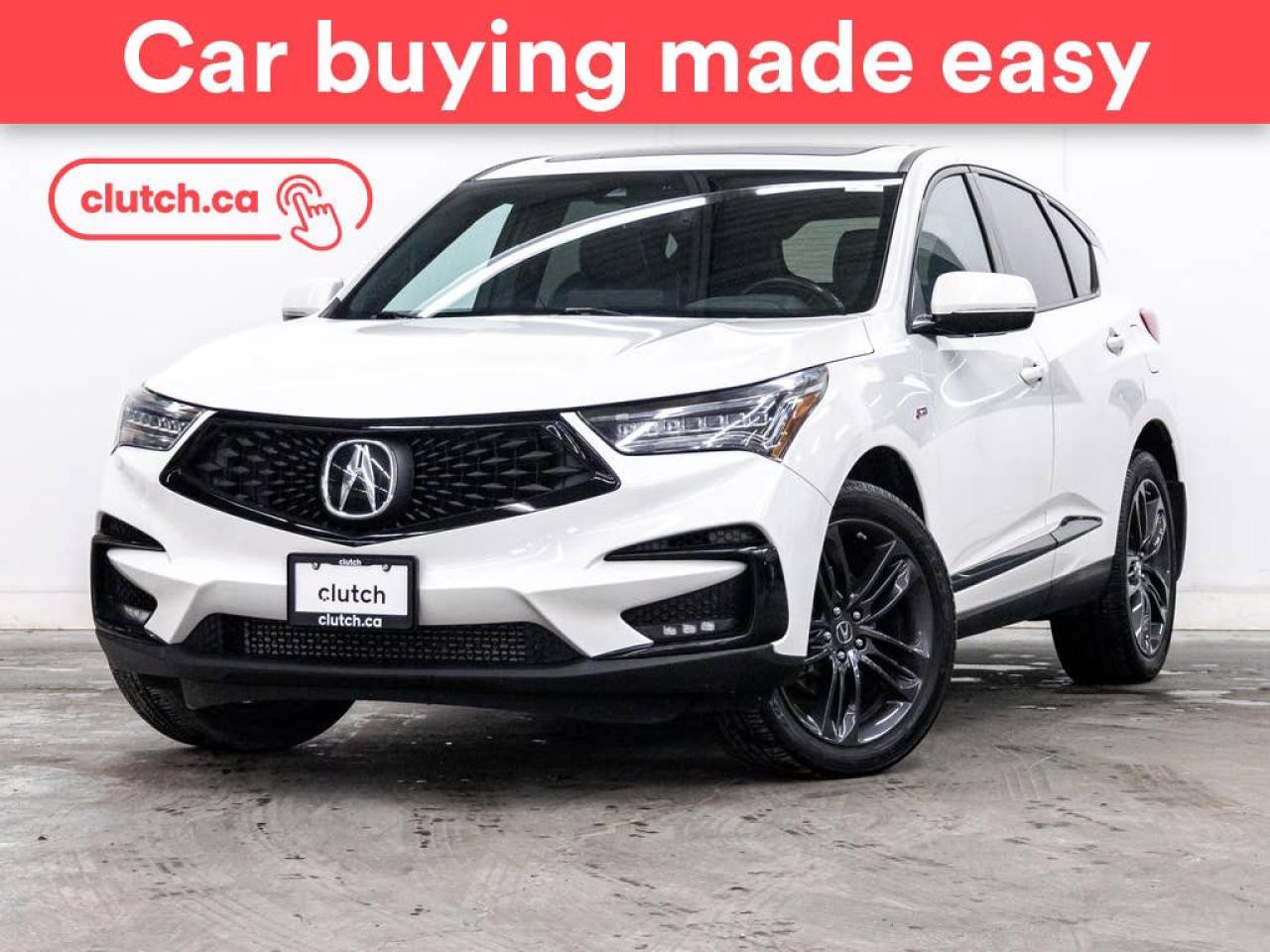 Used 2021 Acura RDX A-Spec AWD w/ Apple CarPlay & Android Auto, Front Heated Seats, Rearview Cam for sale in Toronto, ON