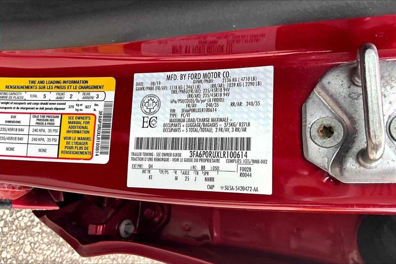 2020 Ford Fusion Hybrid Titanium Photo