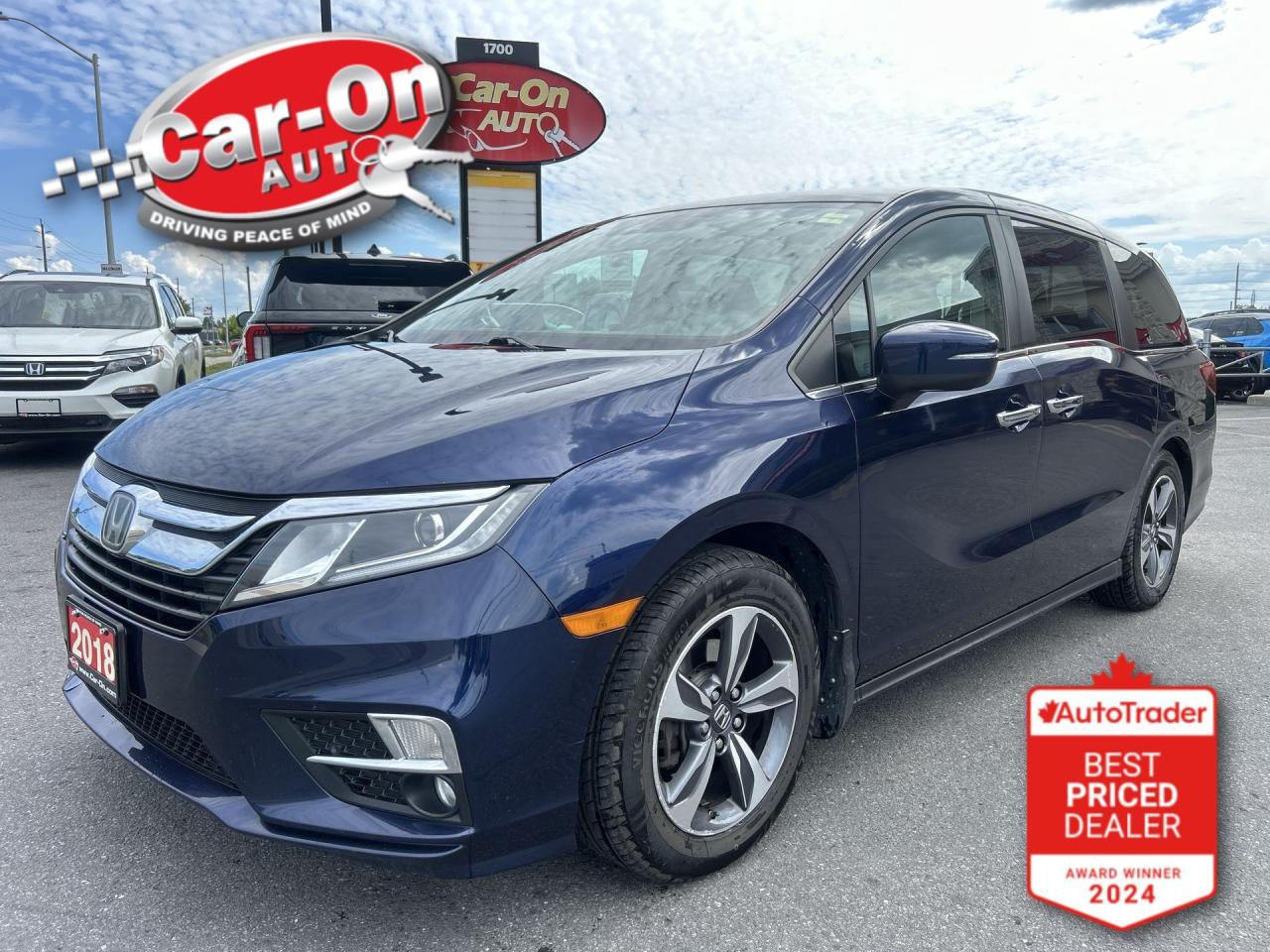 Used 2018 Honda Odyssey EX-L RES | HTD LEATHER | SUNROOF | DVD | 8 PASS for sale in Ottawa, ON