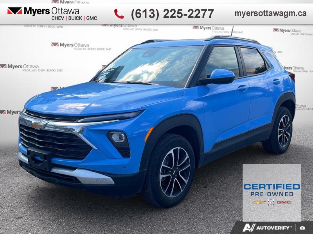 Used 2024 Chevrolet TrailBlazer LT AWD  LT ,AWD, PANO SUNROOF, CONVENIENCE PACKAGE for sale in Ottawa, ON
