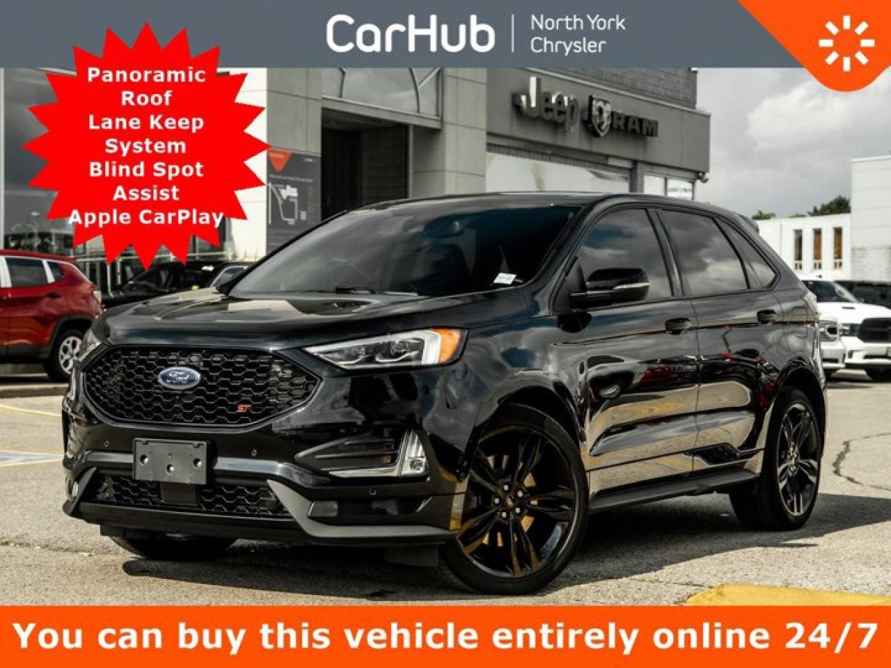 Used 2022 Ford Edge ST AWD Panoroof Lane Keep System Blind Spot Assist Apple CarPlay Android Auto for sale in Thornhill, ON