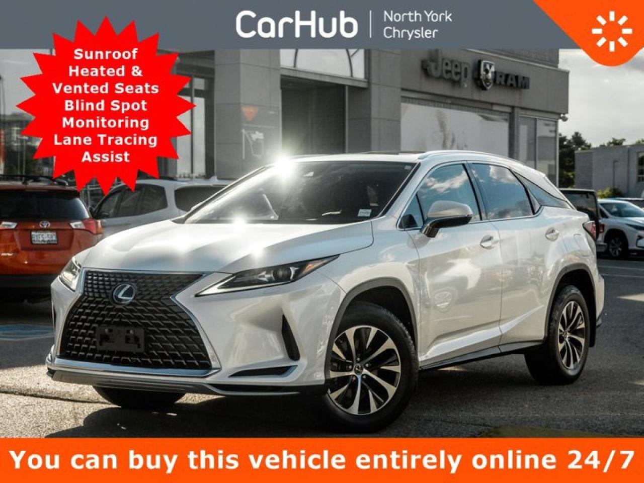 Used 2022 Lexus RX 350 Sunroof Heated & Vented Seats Blind Spot Monitoring Lane Tracing Assist for sale in Thornhill, ON