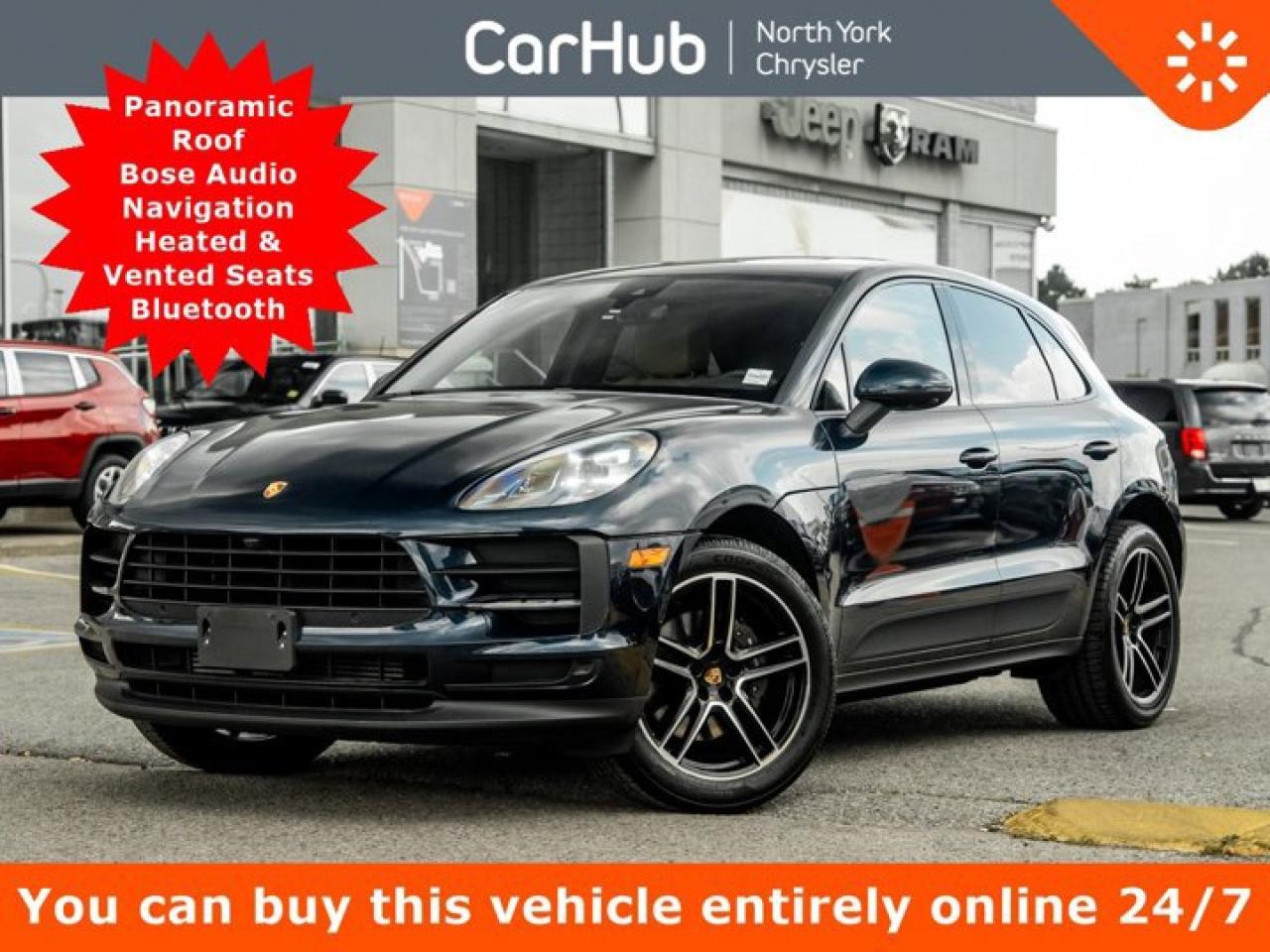 Used 2021 Porsche Macan Panoroof Bose Audio Navi Heated & Vented Seats Bluetooth for sale in Thornhill, ON