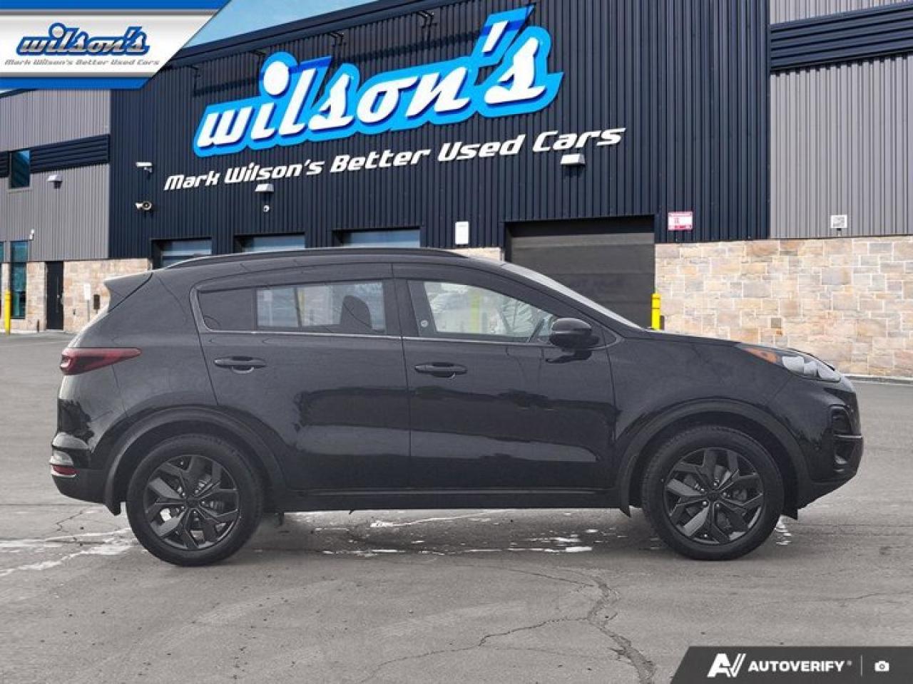 2022 Kia Sportage LX Nightsky Edition AWD | Heated Seats | CarPlay + Android | BSM | Rear Cam | Black Wheels & More ! Photo