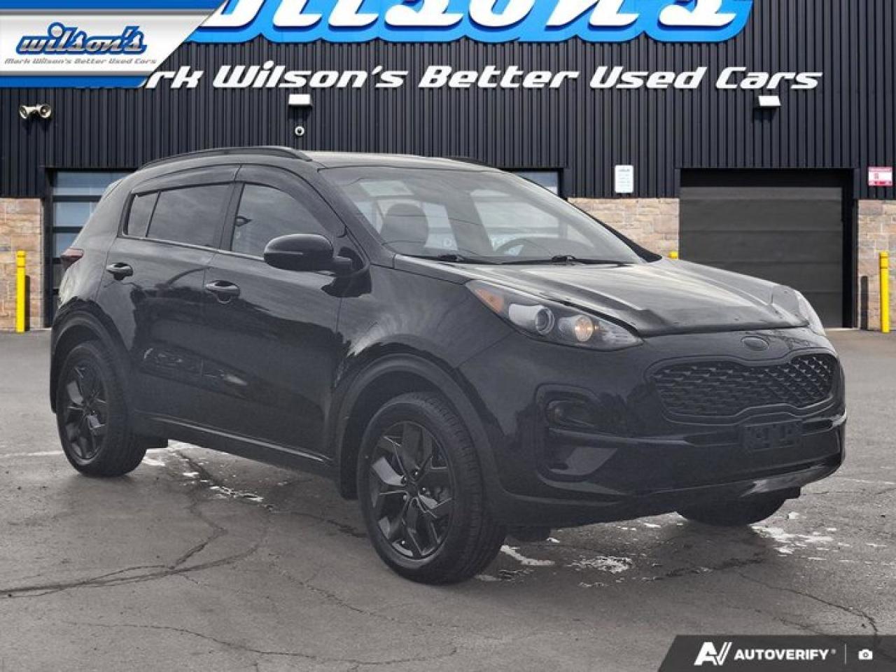 2022 Kia Sportage LX Nightsky Edition AWD | Heated Seats | CarPlay + Android | BSM | Rear Cam | Black Wheels & More ! Photo