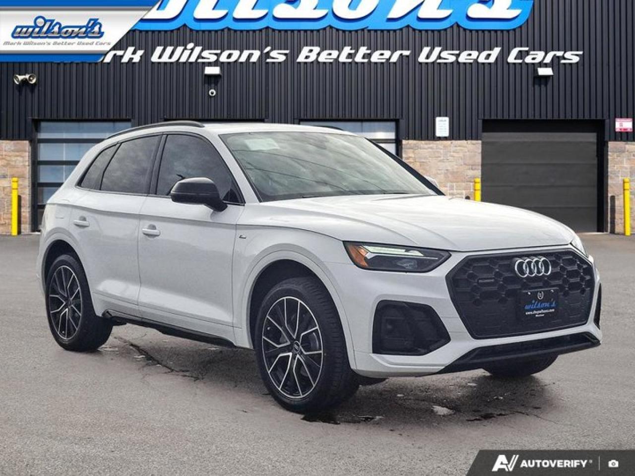2022 Audi Q5 Progressiv AWD | S-Line | Black Optics Pkg | Leather | Pano Roof | Nav | Heated Wheel and More ! Photo