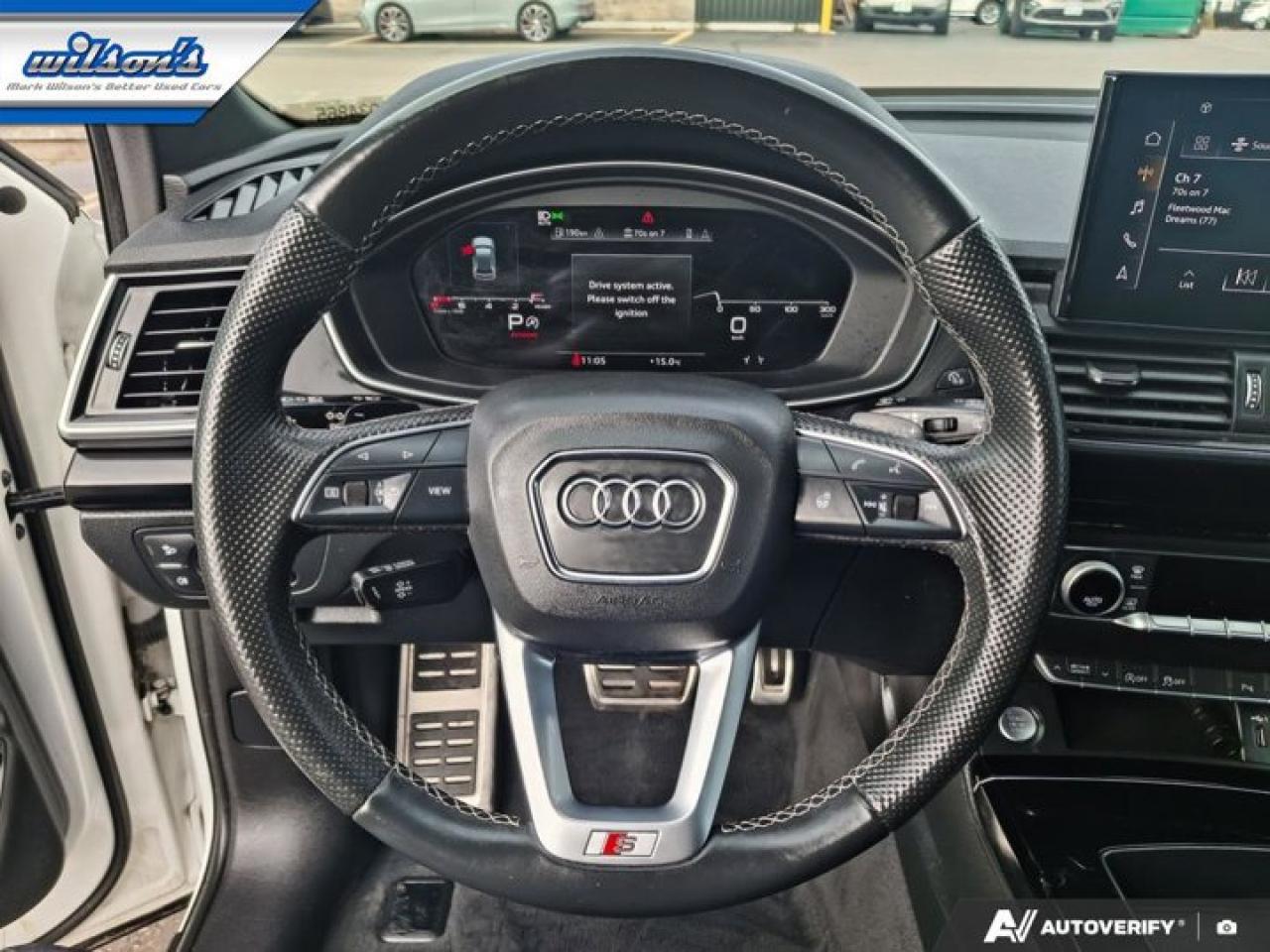 2022 Audi Q5 Progressiv AWD | S-Line | Black Optics Pkg | Leather | Pano Roof | Nav | Heated Wheel and More ! Photo