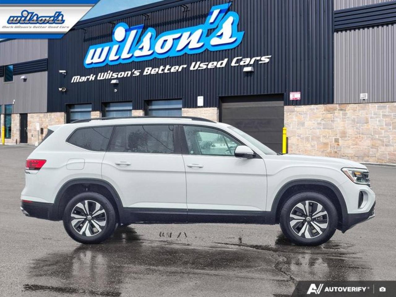 2024 Volkswagen Atlas Comfortline 4Motion | Leather | CarPlay | Android Auto | Adaptive Cruise | Heated Seats & More Photo