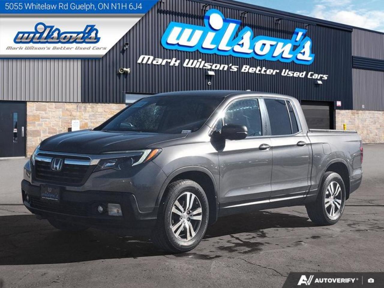 Used 2017 Honda Ridgeline EX-L AWD | Leather | Sunroof | Adaptive Cruise | Heated Seats & Steering | Bluetooth | and More ! for sale in Guelph, ON