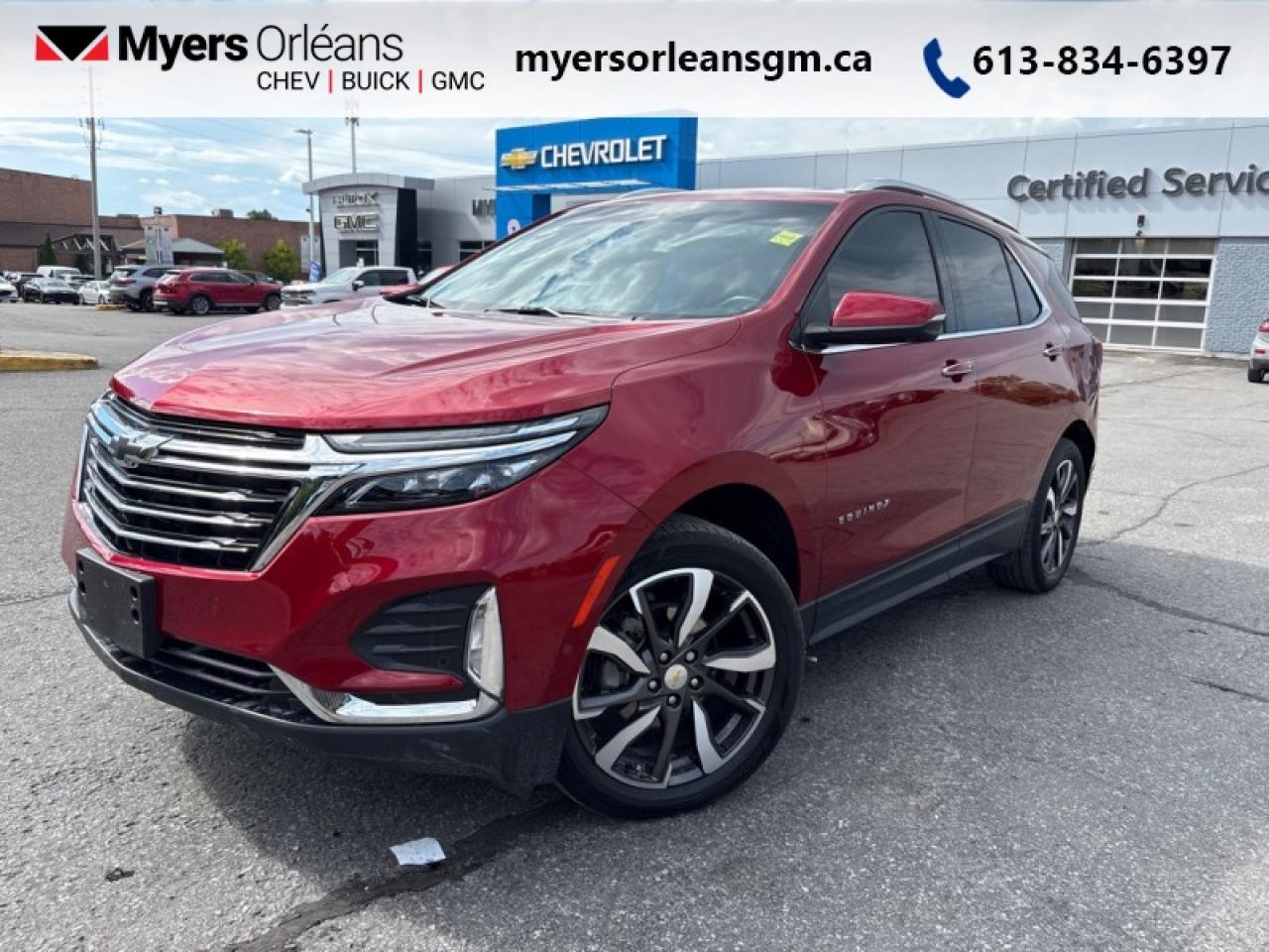 Used 2022 Chevrolet Equinox Premier  - Low Mileage for sale in Orleans, ON