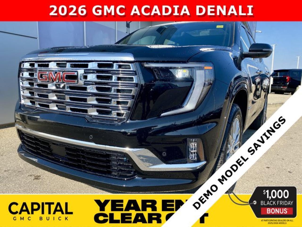 New 2026 GMC Acadia Denali AWD for sale in Edmonton, AB