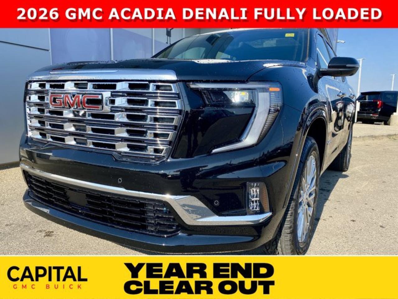 New 2026 GMC Acadia Denali AWD for sale in Edmonton, AB