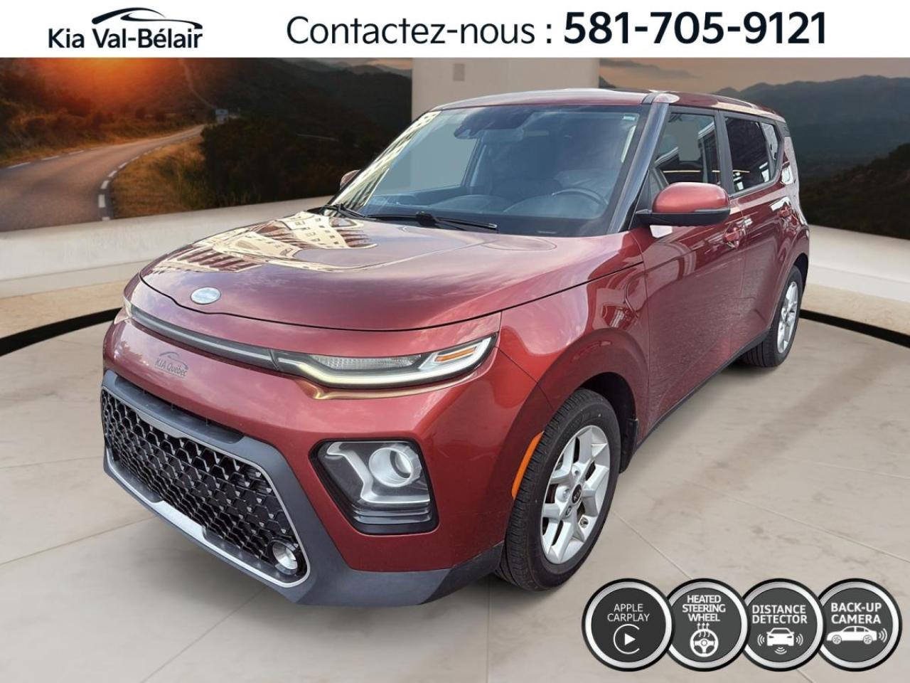 Used 2020 Kia Soul EX *A/C *CRUISE *CAMERA *CARPLAY *SIEGES/VOLANT CHAUFF for sale in Québec, QC