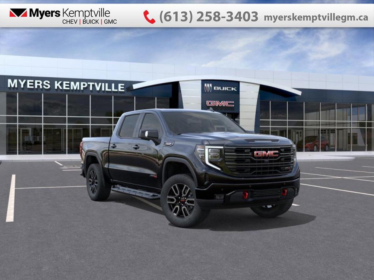 New 2026 GMC Sierra 1500 AT4  - Sunroof - Premium Package for sale in Kemptville, ON