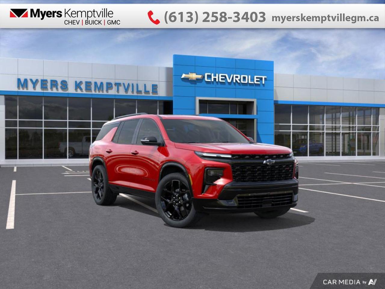 New 2026 Chevrolet Traverse RS  - Super Cruise -  Park Assist for sale in Kemptville, ON