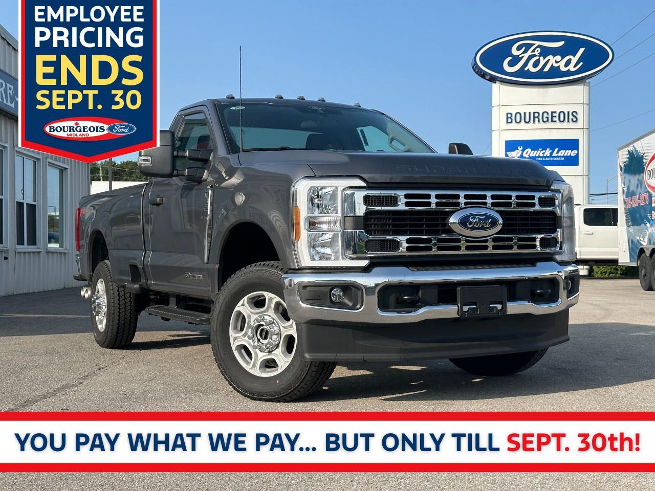 New 2025 Ford F-350 Super Duty SRW XLT 4WD REG CAB 8' BOX for sale in Midland, ON