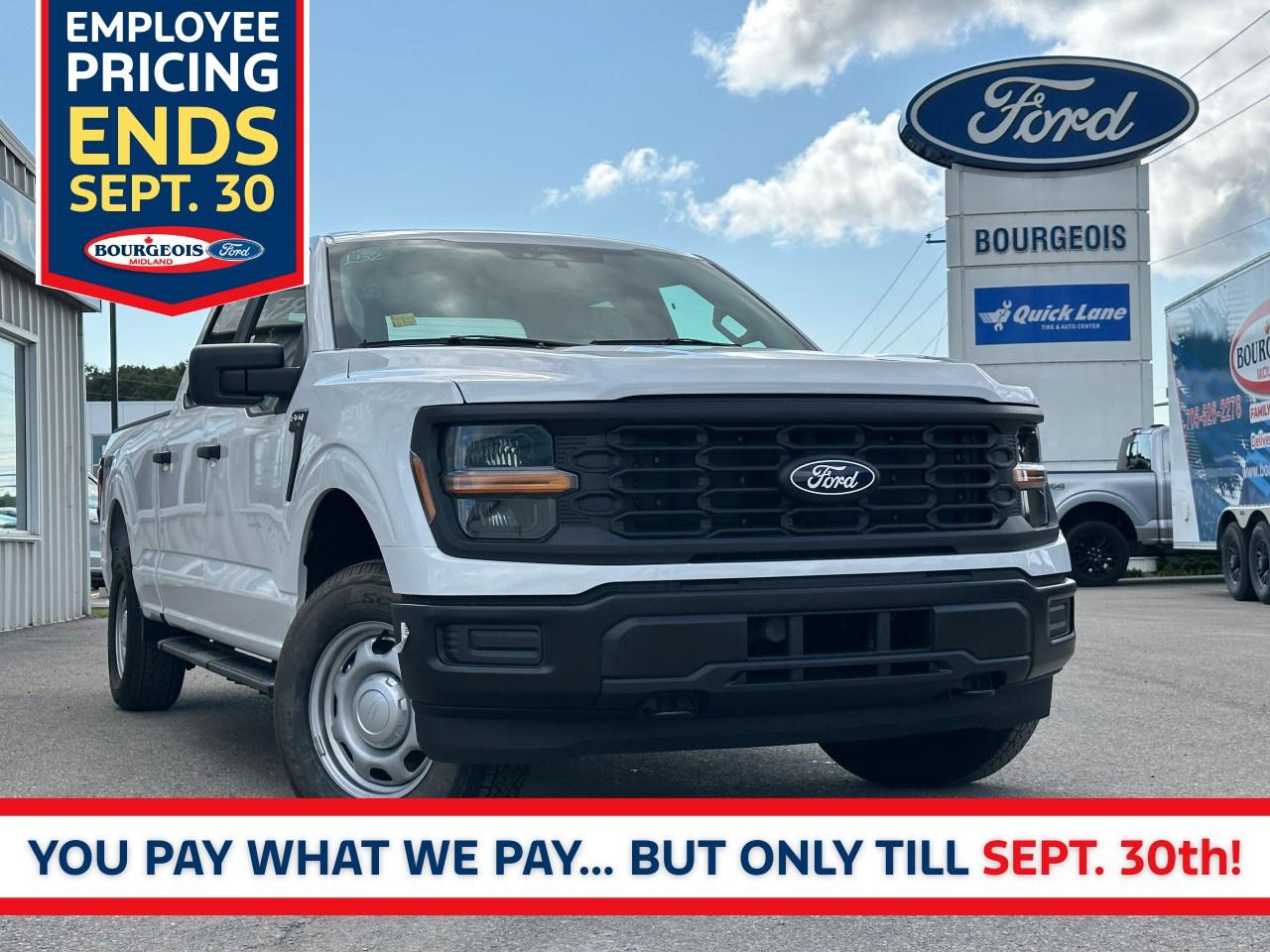New 2025 Ford F-150 XL 4WD SUPERCREW 6.5' BOX for sale in Midland, ON