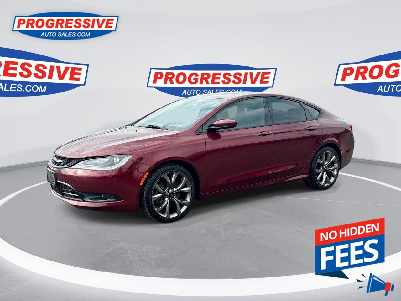 Used 2016 Chrysler 200 - Heated Seats -  Bluetooth for sale in Sarnia, ON