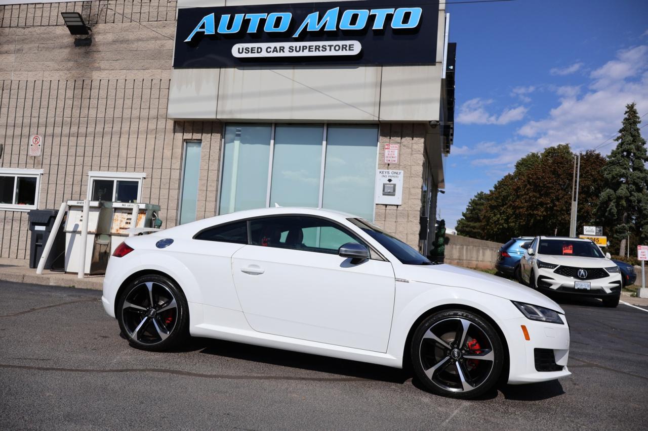 Used 2017 Audi TT TECH S-LINE QUATRRO AWD CERTIFIED NAV BLUETOOTH LEATHER CRUISE ALLOYS for sale in Burlington, ON