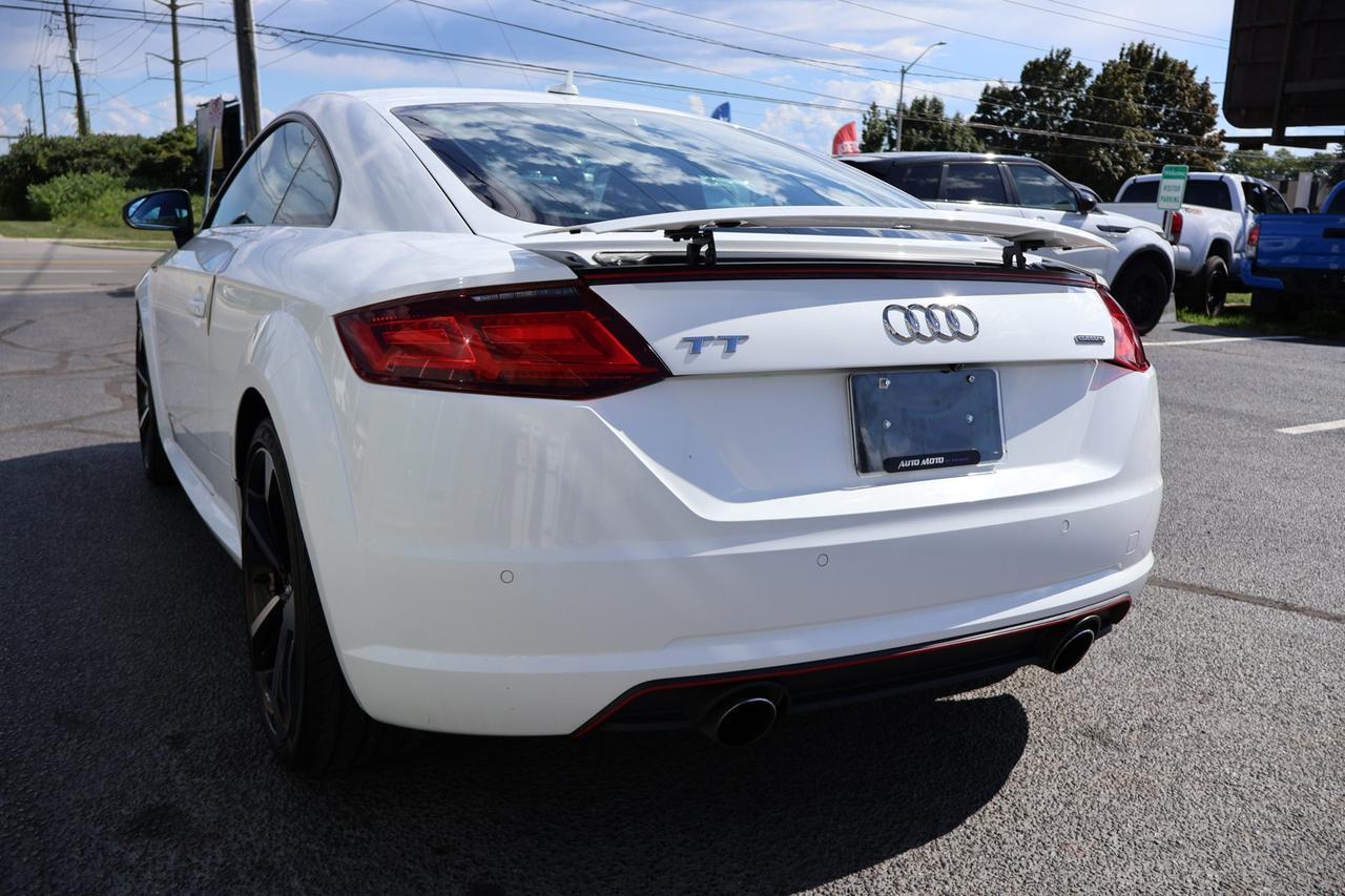 2017 Audi TT TECH S-LINE QUATRRO AWD CERTIFIED CAMERA NAV BLUETOOTH LEATHER CRUISE ALLOYS Photo