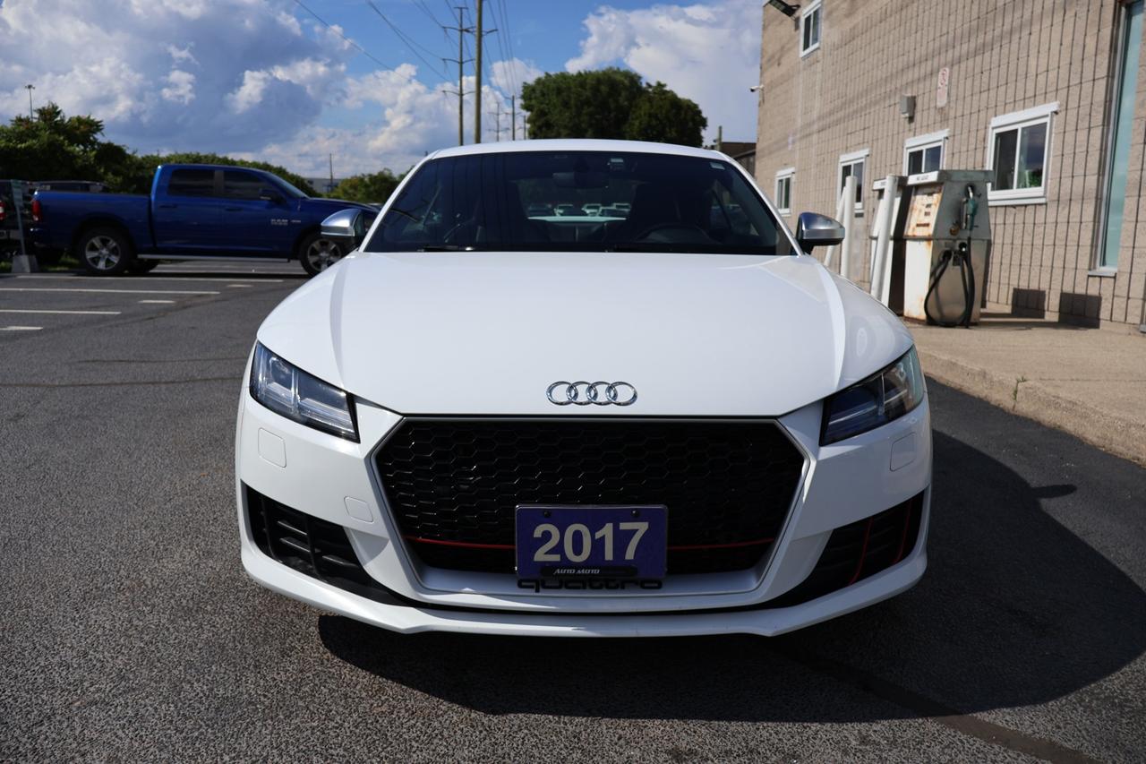 2017 Audi TT TECH S-LINE QUATRRO AWD CERTIFIED CAMERA NAV BLUETOOTH LEATHER CRUISE ALLOYS Photo