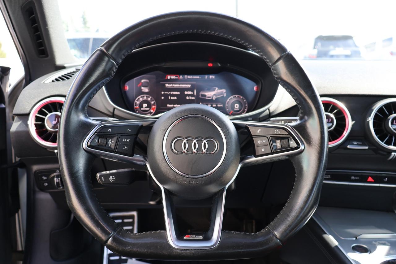 2017 Audi TT TECH S-LINE QUATRRO AWD CERTIFIED CAMERA NAV BLUETOOTH LEATHER CRUISE ALLOYS Photo
