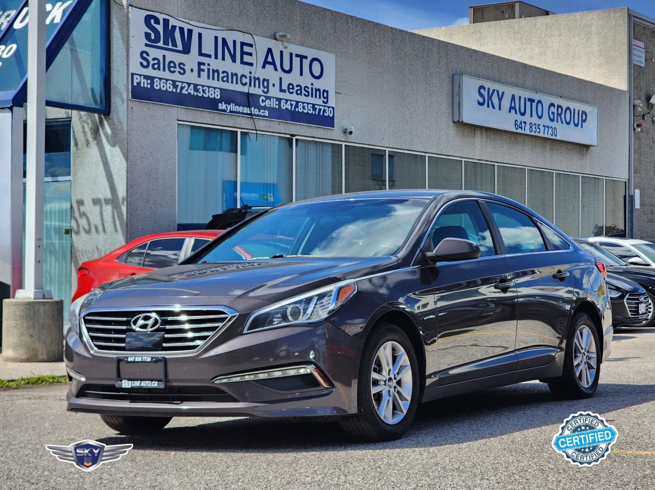 Used 2015 Hyundai Sonata GL 2.4L | CLIMATE CONTROL | BACKUP CAMERA | HEATED SEATS for sale in Concord, ON