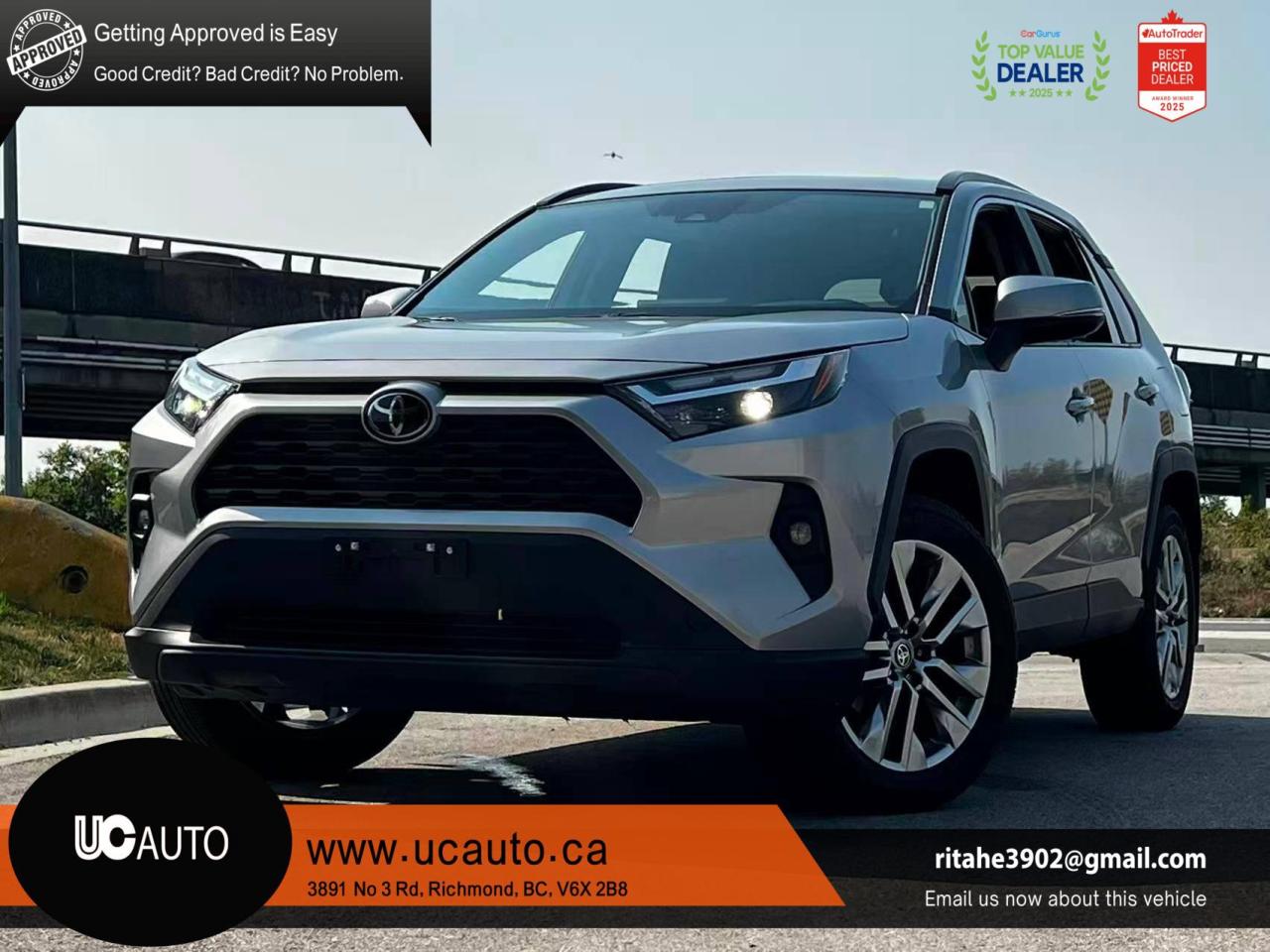 Used 2023 Toyota RAV4 XLE PREMIUM/ NO ACCIDENT/ POWER LEATHER SEATS for sale in Richmond, BC