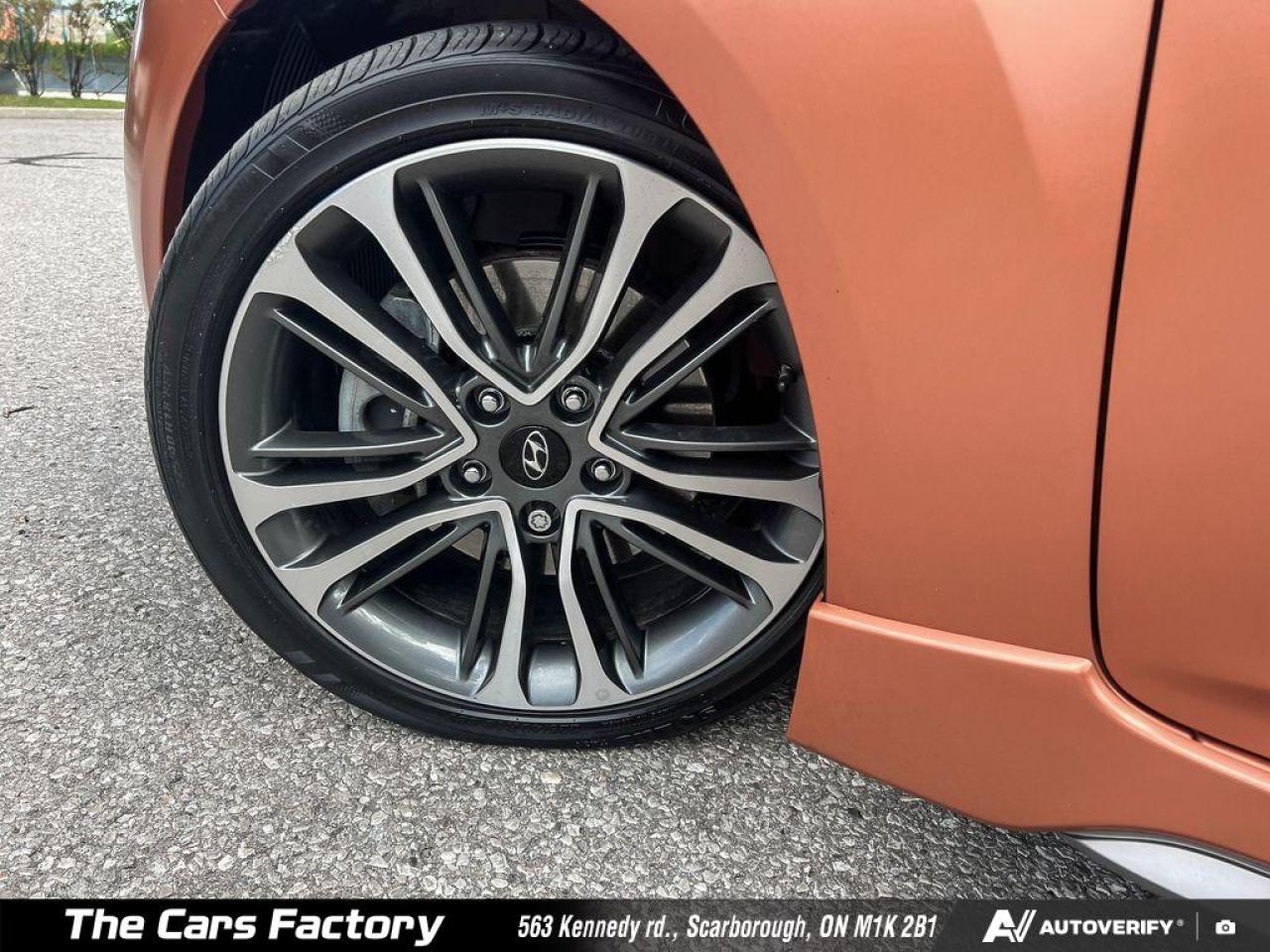 2016 Hyundai Veloster Turbo w/Orange Colour Pack Only 022,934KM - Photo #6