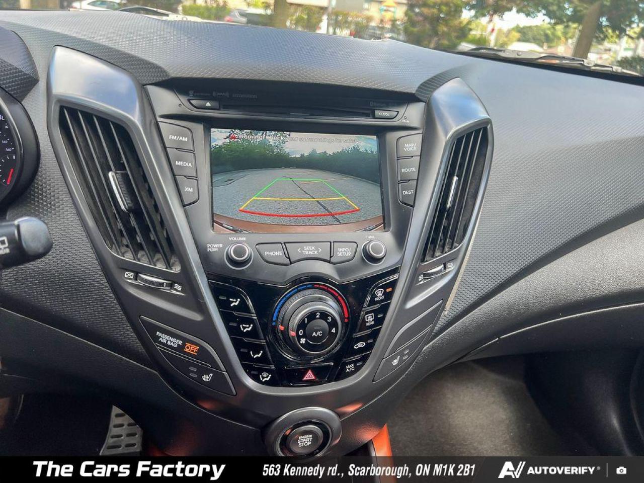 2016 Hyundai Veloster Turbo w/Orange Colour Pack Only 022,934KM - Photo #19