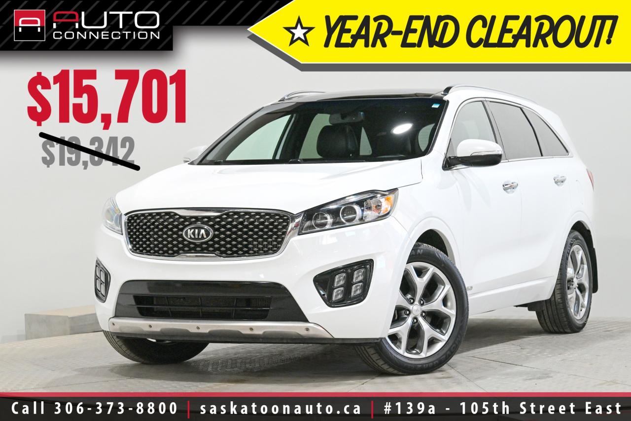 Used 2016 Kia Sorento SX - AWD - ONE OWNER - COOLED SEATS - NAVIGATION for sale in Saskatoon, SK