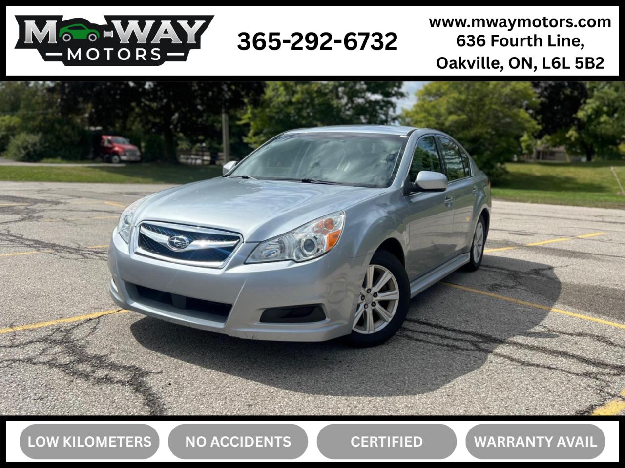 2012 Subaru Legacy Auto 2.5i Premium No Accident AWD Heated Seats - Photo #1