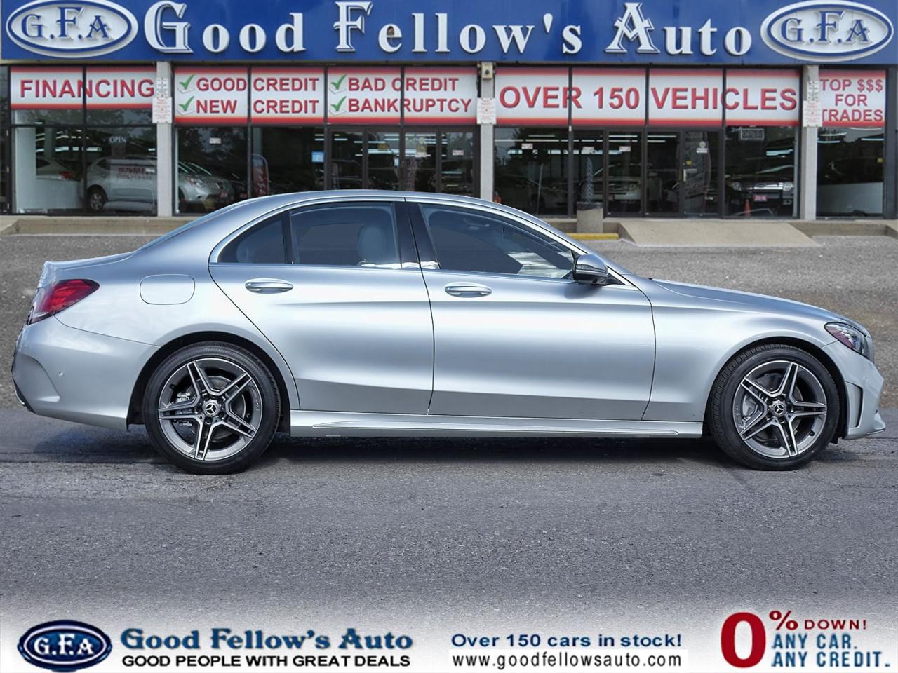 2021 Mercedes-Benz C-Class 4MATIC, PREMIUM PACKAGE, LEATHER SEATS, PANORAMIC Photo