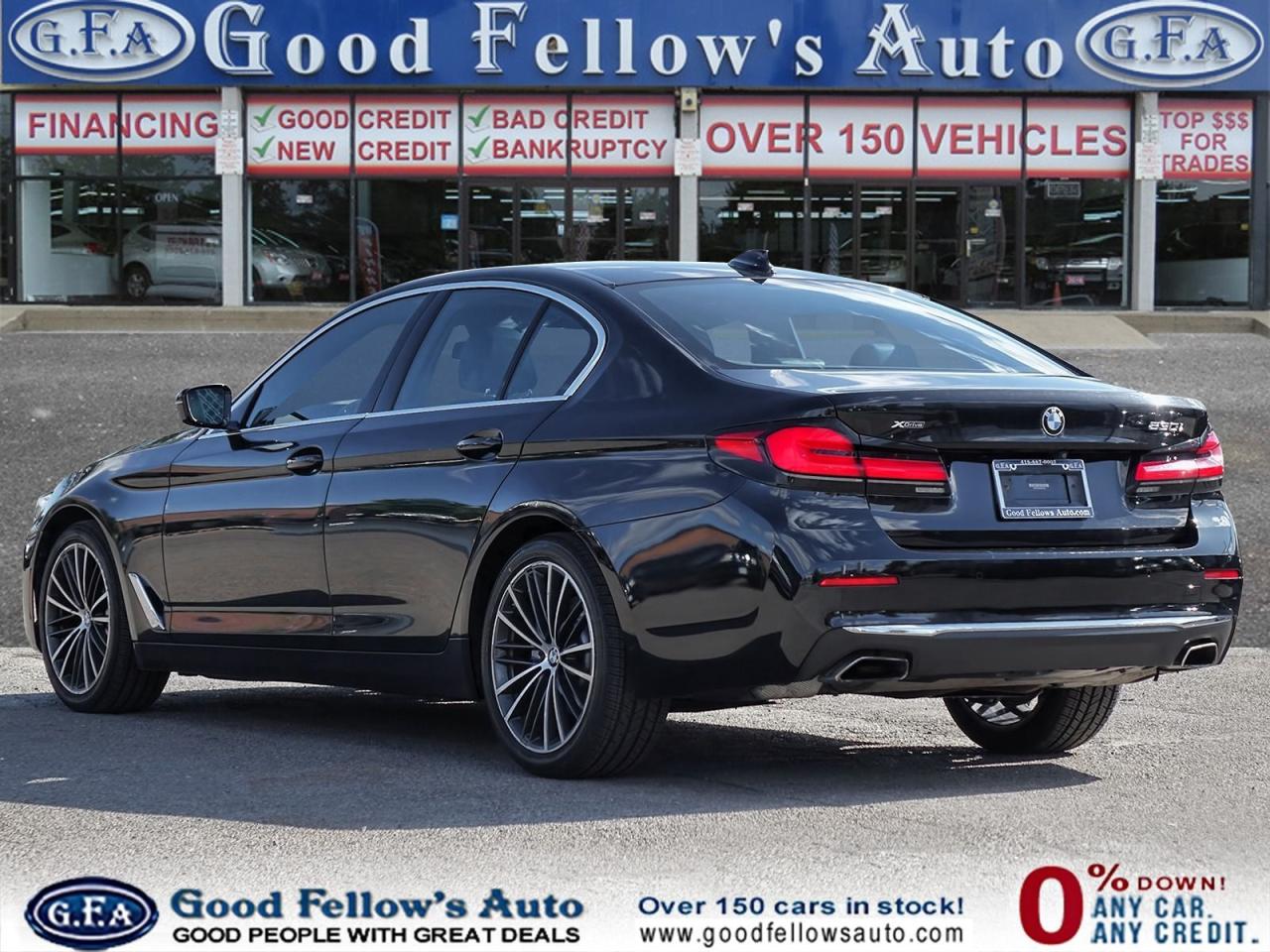 2021 BMW 5 Series XDRIVE, PREMIUM ESSENTIAL PACKAGE, LEATHER SEATS, - Photo #5