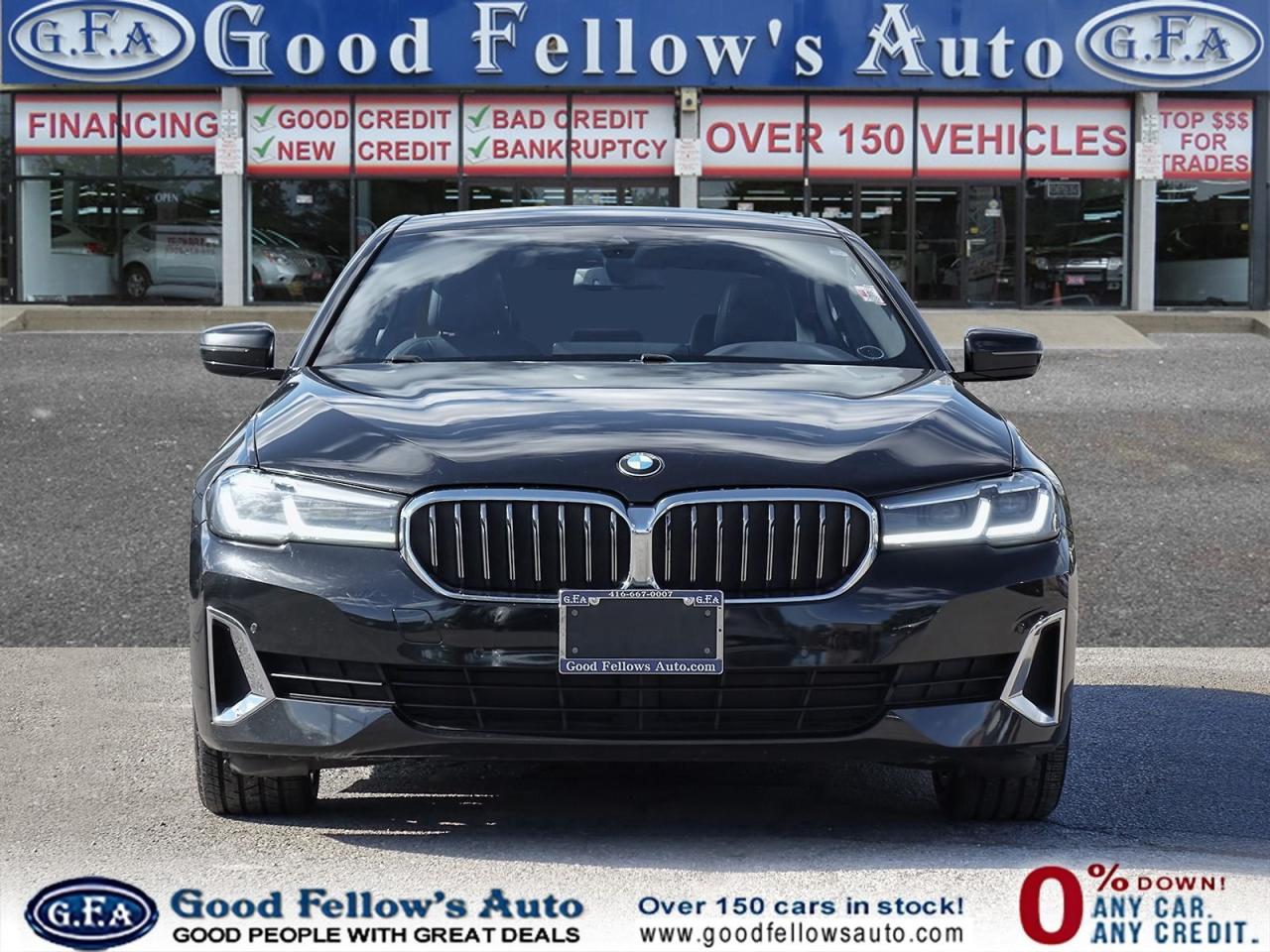 2021 BMW 5 Series XDRIVE, PREMIUM ESSENTIAL PACKAGE, LEATHER SEATS, - Photo #2