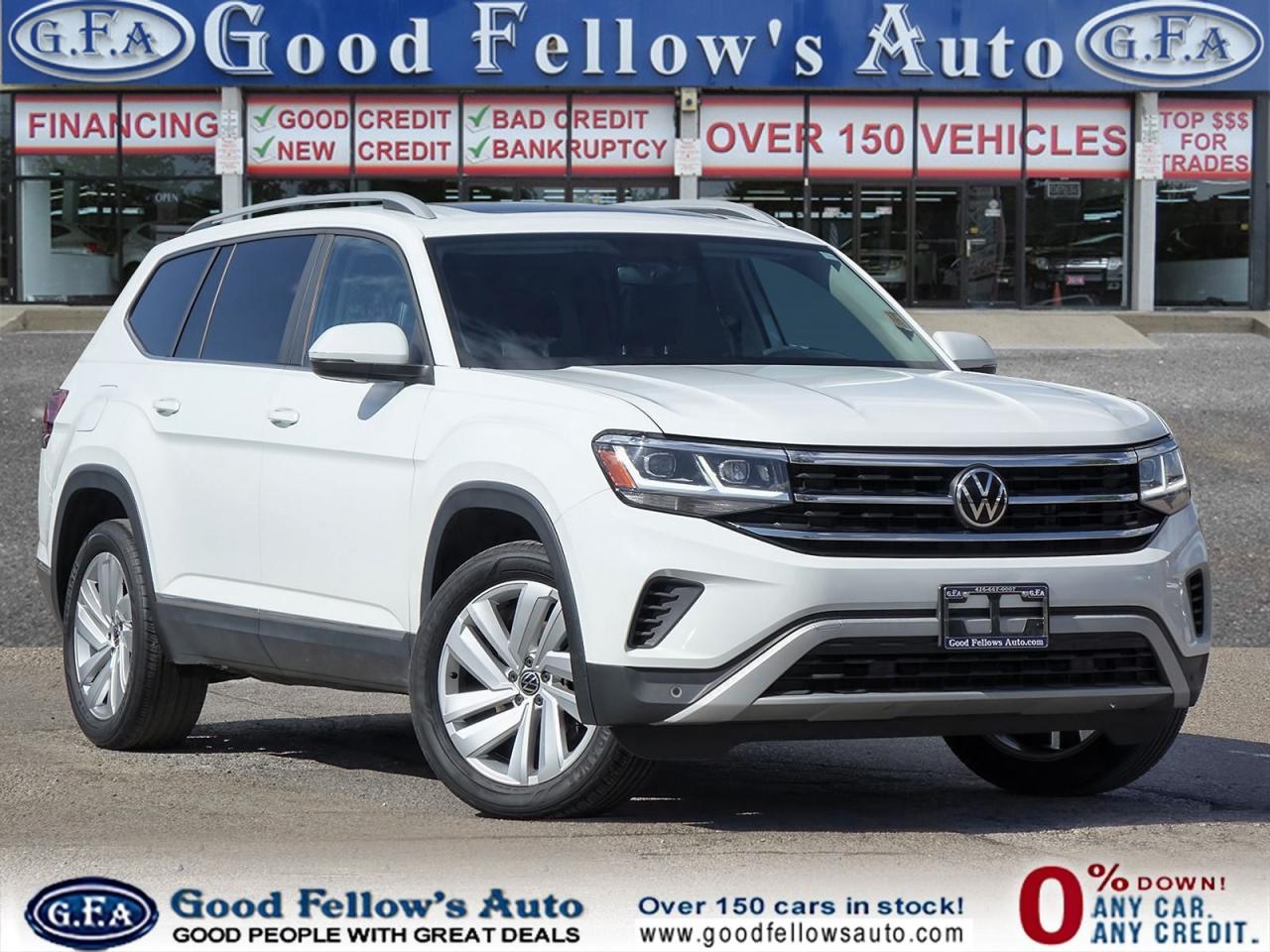 2021 Volkswagen Atlas HIGHLINE MODEL, 4MOTION, 6 PASSENGER, LEATHER SEAT
