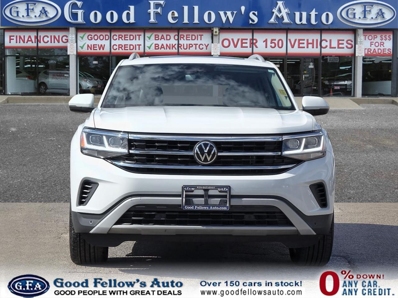 2021 Volkswagen Atlas HIGHLINE MODEL, 4MOTION, 6 PASSENGER, LEATHER SEAT - Photo #2