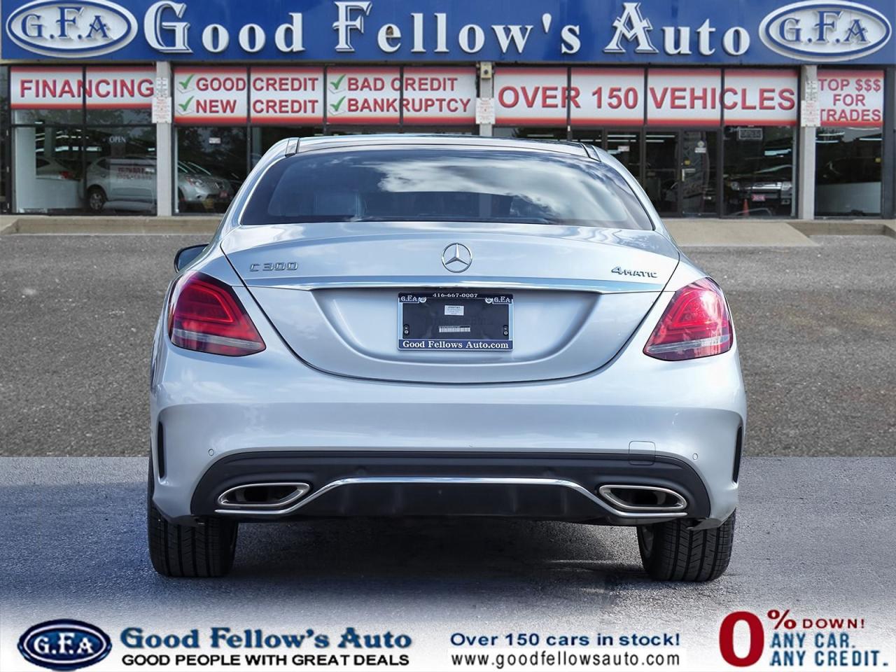 2021 Mercedes-Benz C-Class 4MATIC, PREMIUM PACKAGE, LEATHER SEATS, PANORAMIC - Photo #4