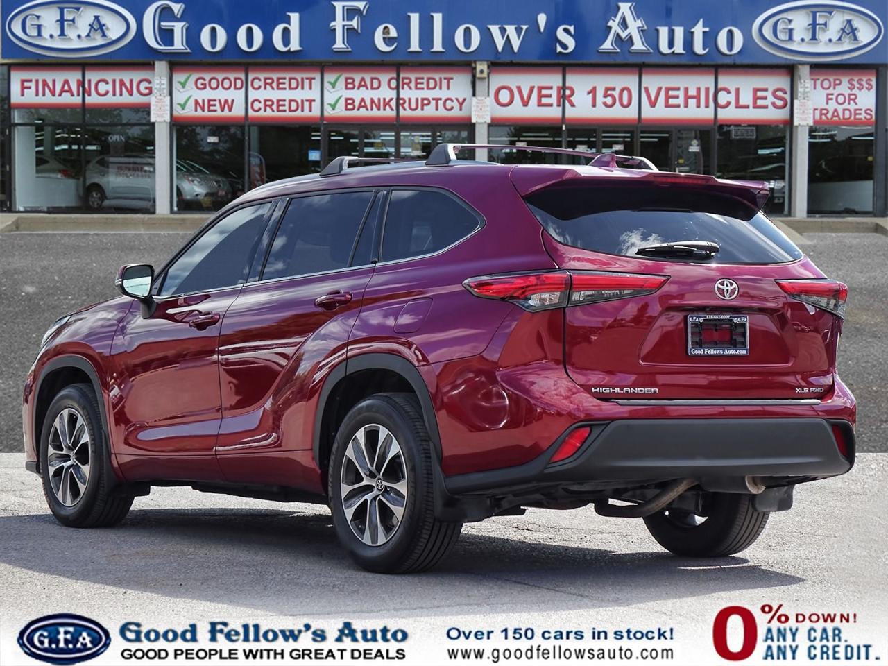 2021 Toyota Highlander XLE MODEL, AWD, 8 PASSENGER, LEATHER SEATS, SUNROO Photo5