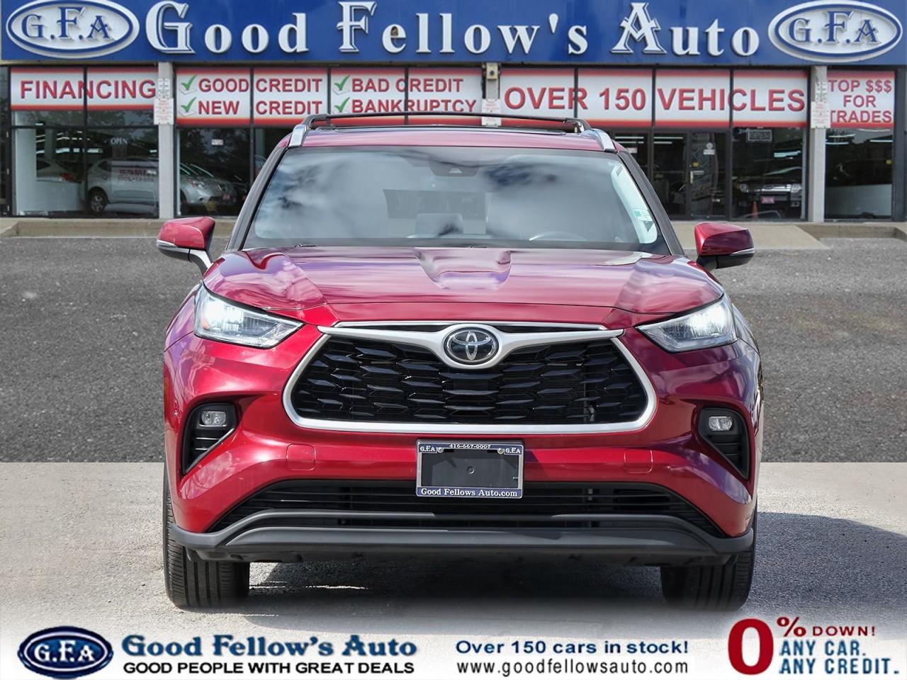 2021 Toyota Highlander XLE MODEL, AWD, 8 PASSENGER, LEATHER SEATS, SUNROO - Photo #2