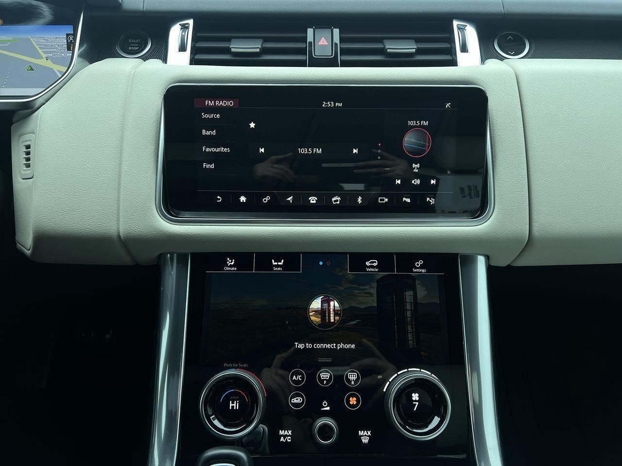 2020 Land Rover Range Rover Sport HSE MHEV AWD, MOONROOF, MEMORY SEATS, SIRIUS XM, APPLE CARPLAY/ANDORID AUTO, LEATHER SEATS, CRUISE CONTROL!! Photo