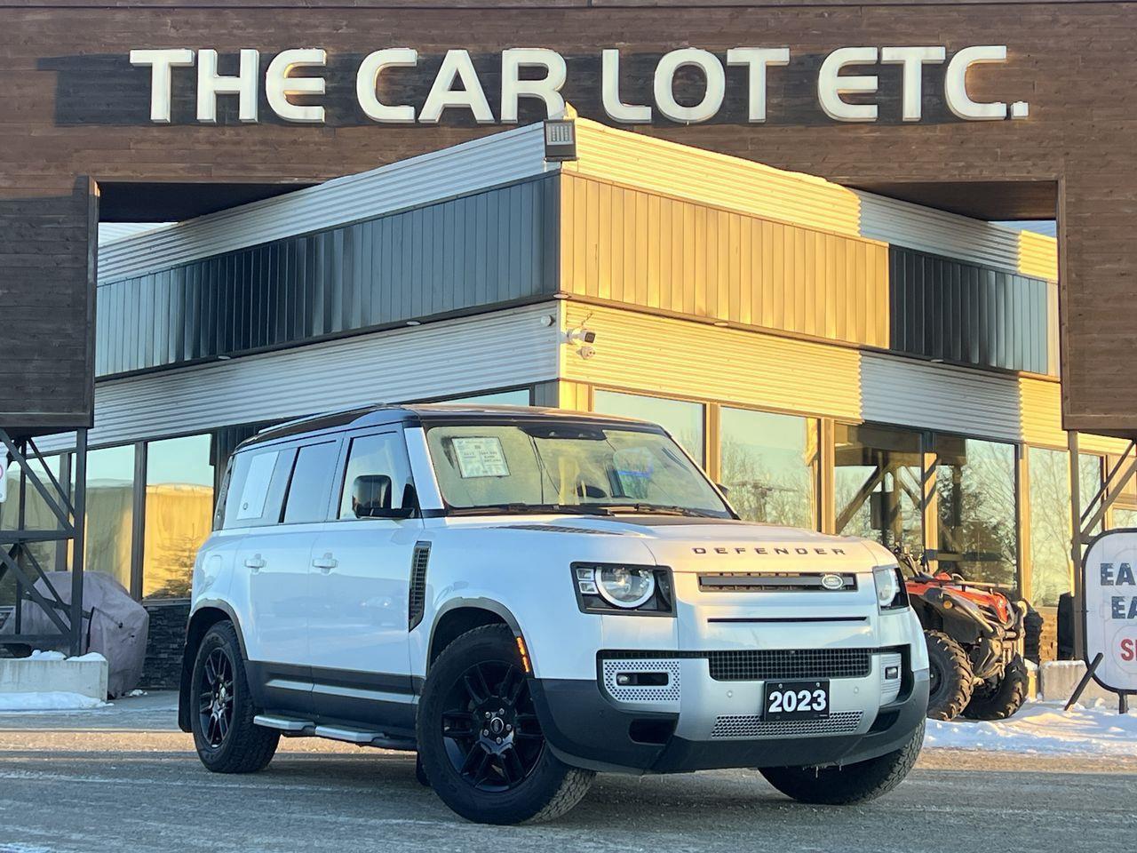 2023 Land Rover Defender AWD, MOONROOF, LEATHER SEATS, MEMORY SEATS, SIRIUS XM, APPLE CARPLAY/ANDROID AUTO, CRUISE CONTROL!! Photo