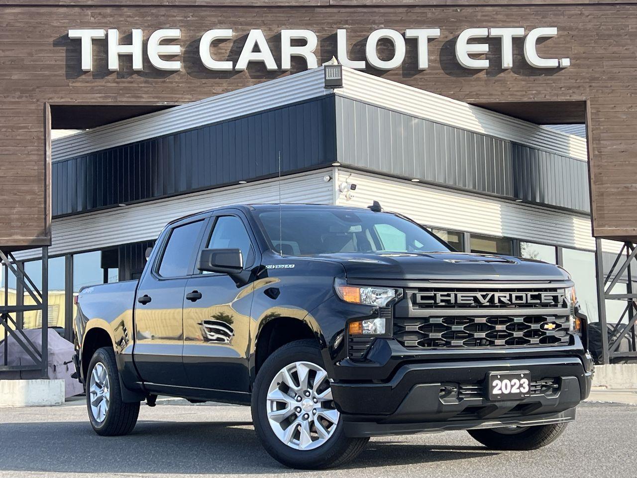 Used 2023 Chevrolet Silverado 1500 Custom 4WD, 6 PASSENGER, SIRIUS XM, BACK UP CAM, CRUISE CONTROL, NAV!! for sale in Sudbury, ON