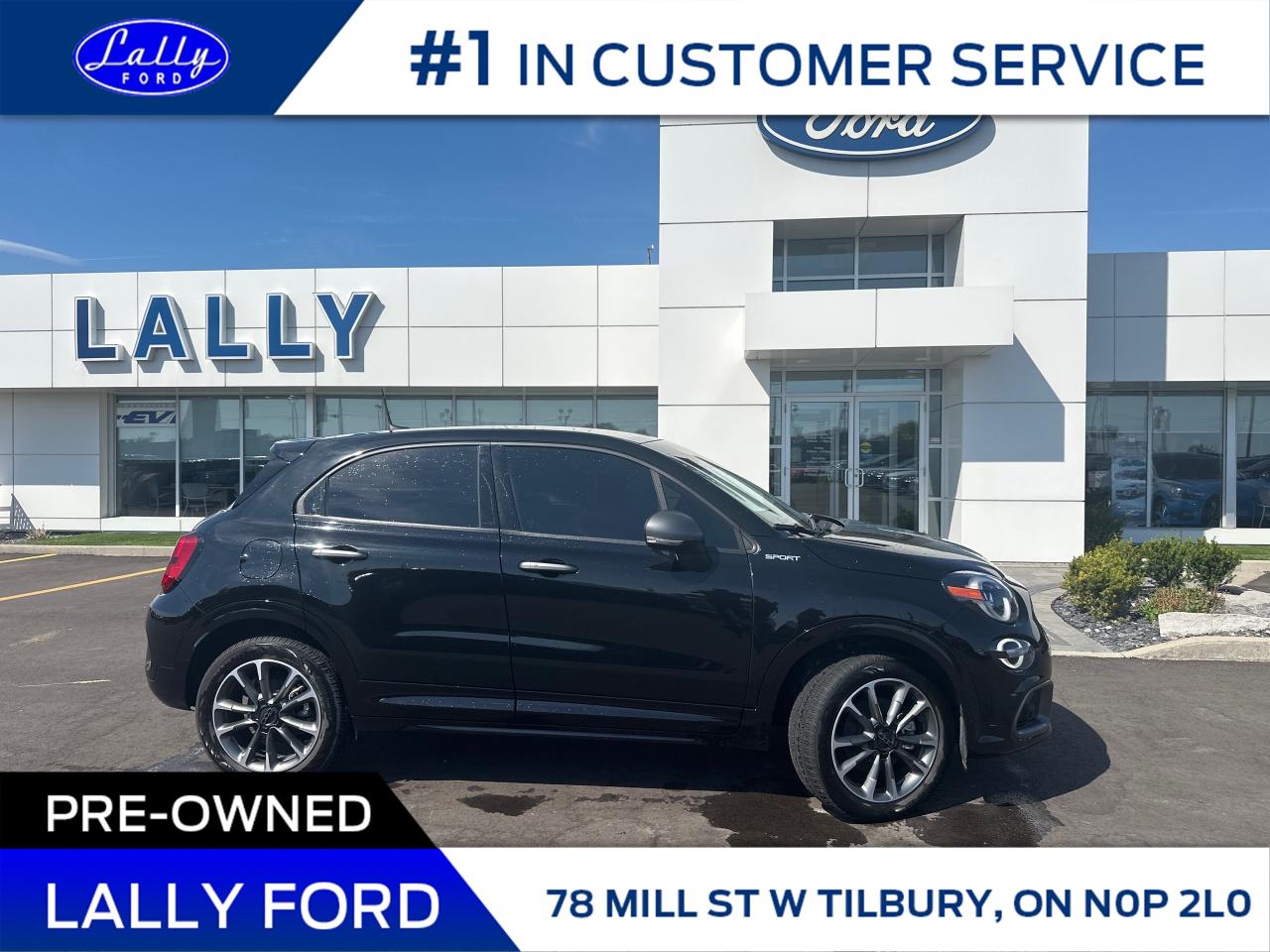 Used 2023 Fiat 500 X Sport One Owner, Local Trade!! for sale in Tilbury, ON