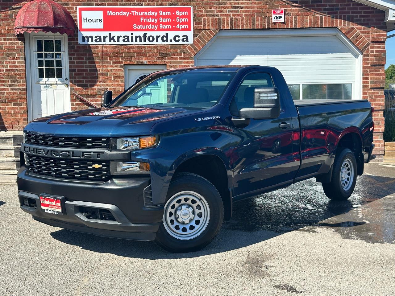 Used 2021 Chevrolet Silverado 1500 Work Truck RegCab 2WD FM A/C CarPlay/AAuto RearCam for sale in Bowmanville, ON