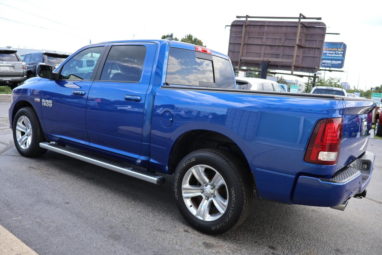 2018 RAM 1500 V8 SPORT HEMI CREW 4WD CERTIFIED *ACCIDENT FREE*DODGE MAINTAIN* CAMERA NAV BLUETOOTH LEATHER HEATED SEARS SUNROOF CRUISE ALLOYS - Photo #4